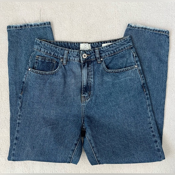 COTTON ON Women’s Mom Blue Jeans High Rise - Size: 10 - Picture 5 of 14